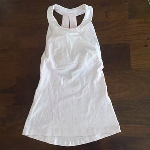 Lululemon athletic top: light pink